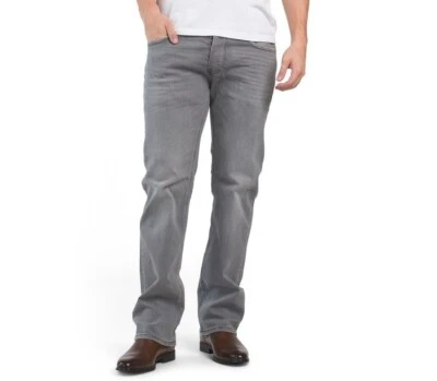 DIESEL Larkee Grey Straight Jeans. $225 NWT