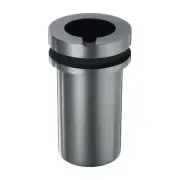Graphite Crucible,0.5kg High Purity Graphite Crucible Melting Ingot,1.38" ID