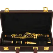 18-key clarinet ebony clarinet with gold-plated keys professional Eb