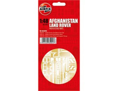 Airfix #65001 1/48 British Forces Land Rover Photo-etched Accessory Parts