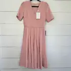Gal Meets Glam Women’s 6 Mauve Edith City Crepe Dress New NWT