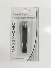 Sassy + Chic Toe & Finger Large Nail Clipper with Filer