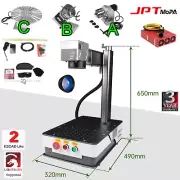 100W 80W 60W 30W 20W JPT MOPA M7 Fiber Laser Marking Machine Metal Color Print