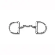 Myler Bits Myler L2 Eng Md Dee Low Port Comfort Snaffle 6