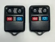 Replacement Keyless Entry Remote 4 Button Key Fob for Ford Set of 2