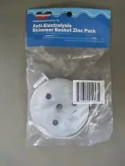 CMP 25810-009-950 Replacement Pool SKIMMER BASKET Zinc PUCK Anode