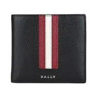 在飛比找momo購物網優惠-【BALLY】BALLY Teisel銀字LOGO防刮牛皮紅