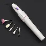 5 BITS ELECTRIC NAIL FILE DRILL KIT TIPS MANICURE TOENAIL PE