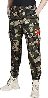 [HanzhuoLG] Camouflage Pants Man & Women Military Tactical Overalls Training Work Camo Combat Cargo Baggy Army Trousers For Men's & Women's grey flag XXL