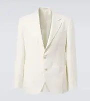 [Brunello Cucinelli] Brunello Cucinelli Linen blazer AU 96 white
