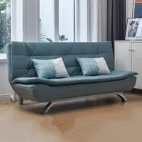 在飛比找momo購物網優惠-【MUNA 家居】M-4型貓抓皮沙發床/綠色(皮沙發 沙發 