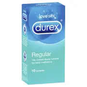 Durex Regular Condoms Original 10 Pack