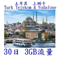 在飛比找Yahoo!奇摩拍賣優惠-【杰元生活館】土耳其 俄羅斯 上網卡 30日 3GB流量