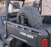 Hornet Outdoors Spare Tire Mount for Can-Am Defender