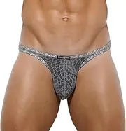[Casey Kevin] Men's Sexy Thongs Underwear Pouch G-String Low Rise t-Back Lace Bikini CK2021 1PCS