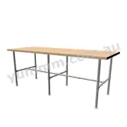 Rustic Industrial Retro Iron Pipe Bar Coffee Dinning Table Legs Brackets DTL051