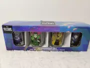 Disney Villains Glassware Set Pack Of 4 New
