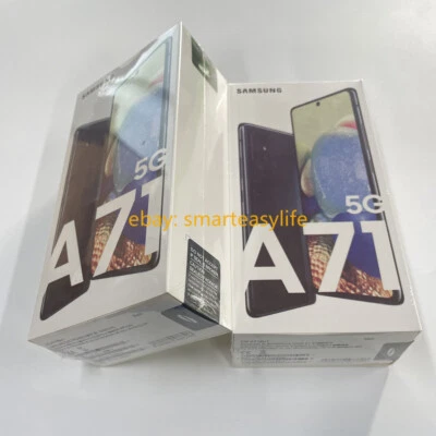 Samsung Galaxy A71 5G SM-A716U 128GB+6GB 64MP Unlocked Smartphone- New Sealed