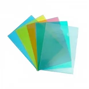 L型 A4 文件夾 資料夾 透明夾 L夾 50打/箱 E310(白、藍、紅、綠、黃)