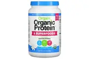 Orgain, Organic Protein & Superfoods Powder, Plant Based, Vanilla Bean, 2.02 lbs (918 g)