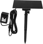 Totority Solar Powered Birdbath Fountain with Stake Outdoor Water Feature for Garden Tool Setup Durable Design for Bird Bath and Outdoor Decor