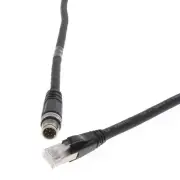 V430-WE-1M CBL, M12 TO RJ45, 1M