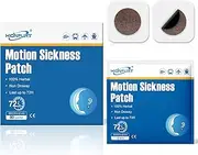 Hionfurt 80ct Motion Sickness Patches – Sea Sickness Patches for Cruise, Car, Airplane, and Other Travel – Non-Drowsy, Effective, Lasts 72 Hours