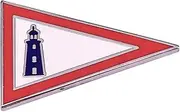 [Pinstant] U.S. Lighthouse Service Pennant Flag 1.2" Enamel Pin Badge, 1.2 Inches, Enamel, metal
