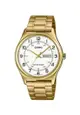 Casio Men's Analog Watch MTP-V006G-7B Stainless Steel Band Gold Watch