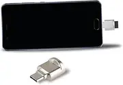 LALAFINA Type-c OTG Adapter Charger USB c Type c OTG USB OTG Silver