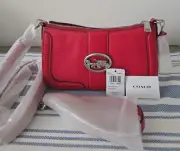 COACH 5500 - GEORGIE BAGUETTE SV/BRIGHT POPPY