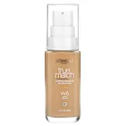 L'Oréal, True Match, Super-Blendable Foundation, W6 Warm Medium, 1 fl oz (30 ml)