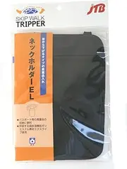 JTB商事(JTB Trading) JTB Shoji 513001004 Security Neck Holder, EL Black, Made in Japan, Valuables Container