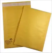 500 #0 6.5" X 10" Kraft Self Seal Bubble Mailers Envelopes