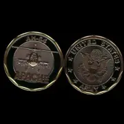 AH 64 APACHE CHALLENGE COIN BOEING AH-64 ATTACK HELICOPTER PILOT GIFT USA!!!