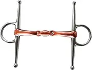 Folpus Horse Bit Horse Mouth Snaffle Horse Chewing Stallion Training Bit Miniature Bit Half Cheek Snaffle for Training Equipment