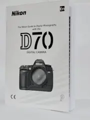 Nikon D70 DSLR Camera Instruction Owners Manual Book NEW
