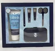 IZOD 6 Piece Grooming Set, Salt Water Hand Cream
