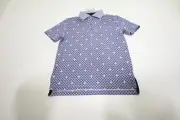Greyson Youth Two Wolves Micro Polo Boys Size Small Dewberry 953E New 01298179
