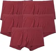 [Maiyifu-GJ] Men's Modal Low Waist Underwear Solid Color Stretch Trunks Breathable Comfortable Boxer Shorts