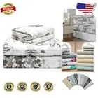 Pre-Shrunk 3-Piece Twin Flannel Sheet Set - 190 GSM Warm Winterland Style