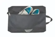 Ripstop Shoe Travel Bag Black Portable Sneaker Storage Pouch w/ Zipper & Handle