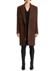 [Sass & Bide] Maxwell Coat in Chocolate