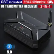 5.0 Bluetooth Receiver Transmitter 3.5mm AUX To RCA Wireless HiFi Audio Adapter