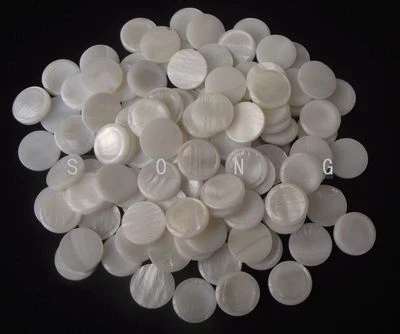 50pcs Saxophone real mother of pearl key buttons inlays