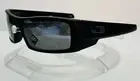 New Oakley Gascan Sunglasses / Matte Black/ Prizm Black Polarized/Thin Blue Line