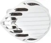 Arlen Ness Rough Craft Chrome Finned Air Cleaner (RC-600-022)