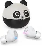 Wireless Earbuds Bluetooth Earphones with Mic Touch Control Panda Design