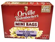 Orville Redenbacher's Movie Theater Butter Microwave Popcorn Mini Bags 17.98 oz