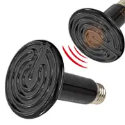 Ozoffer 75W Infrared Ceramic Heat Lamp Bulb Reptile Pet Chicken Snake Brooder Home Incubator